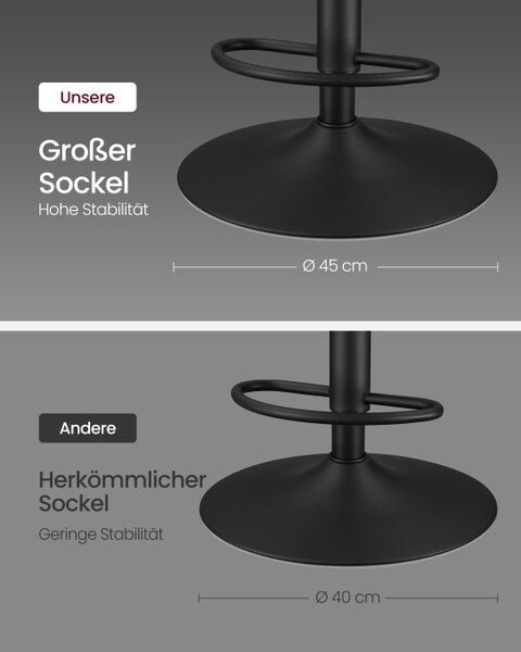 Set dvoch barových stoličiek LJB095G01