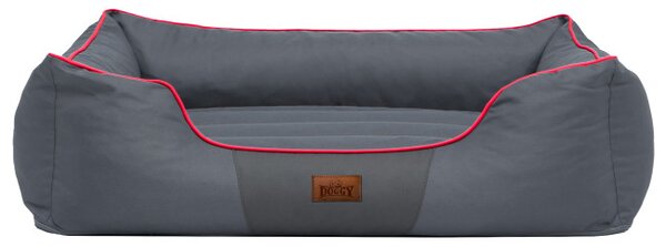 Pelech Comfort L sivý / červený