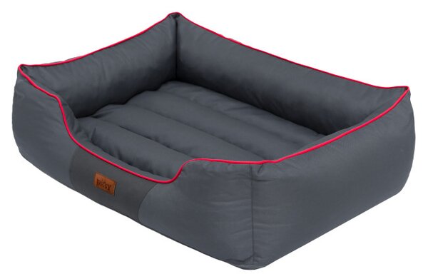 Pelech Comfort L sivý / červený