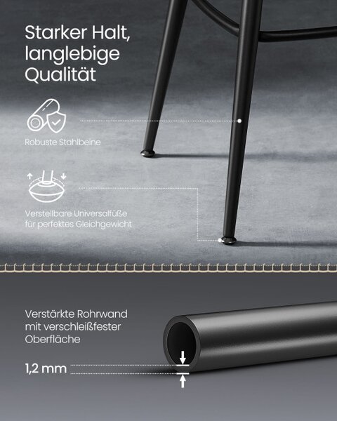 Set dvoch barových stoličiek EKHO LBC089B01