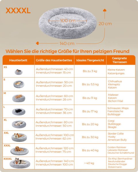 Plyšový pelech XXXXL PGW044G01
