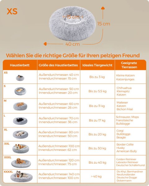 Plyšový pelech XS PGW036G01