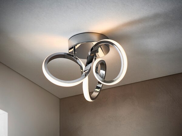 STROPNÉ LED SVIETIDLO, 34,5/19 cm Novel - Interiérové svietidlá