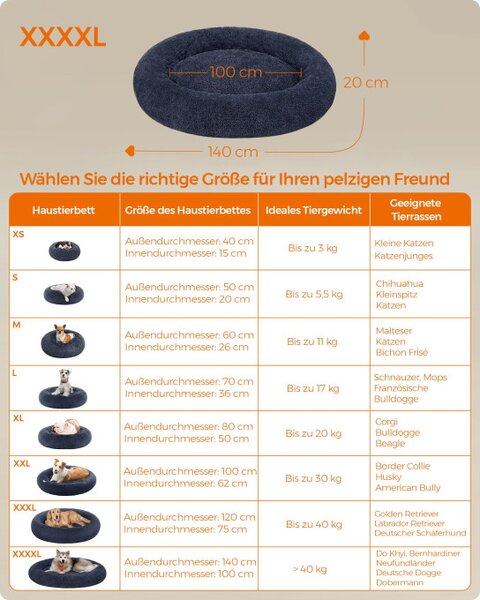 Plyšový pelech XXXXL PGW044G02
