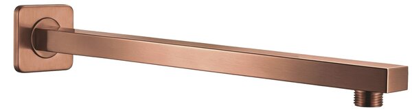 Sprchové rameno štvorcové REA JS-9022BRG 40cm Brush Copper