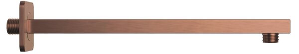 Sprchové rameno štvorcové REA JS-9022BRG 40cm Brush Copper
