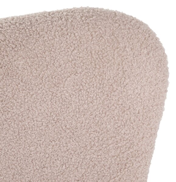 Hojdacie kreslo LUNNIE béžové TEDDY BOUCLÉ 856766