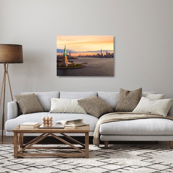 Sklenený obraz - New York city (70x50 cm)
