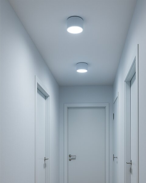 LED bodové svietidlo LED/10W/230V 3000/4000/6400K pr. 12 cm biela