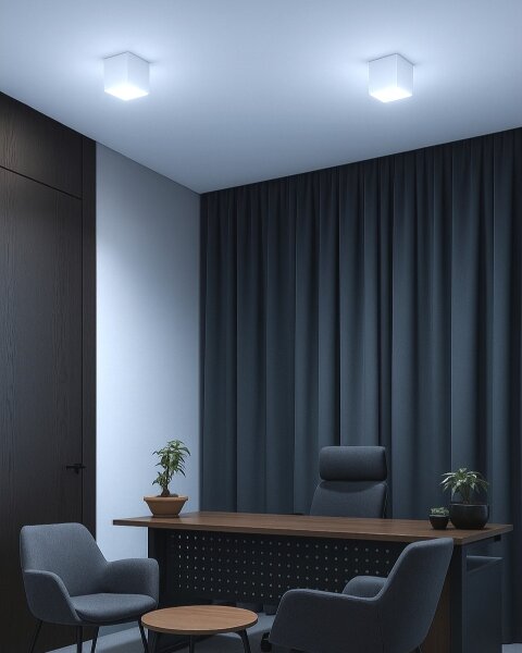 LED Bodové svietidlo LED/5W/230V 3000/4000/6400K 7,5x7,5 cm biele