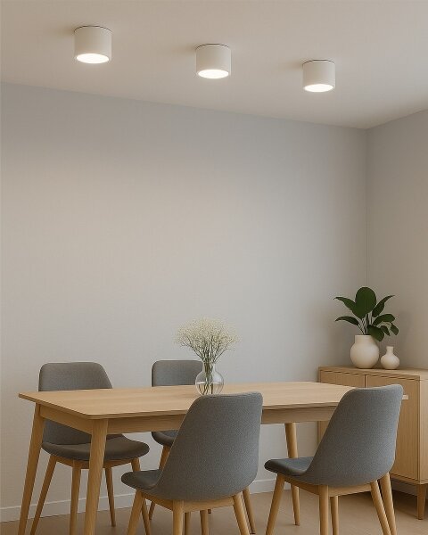LED bodové svietidlo LED/10W/230V 3000/4000/6400K pr. 12 cm biela