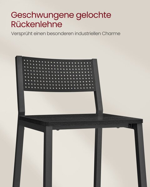 Set dvoch barových stoličiek LBC070B22 (2 ks)