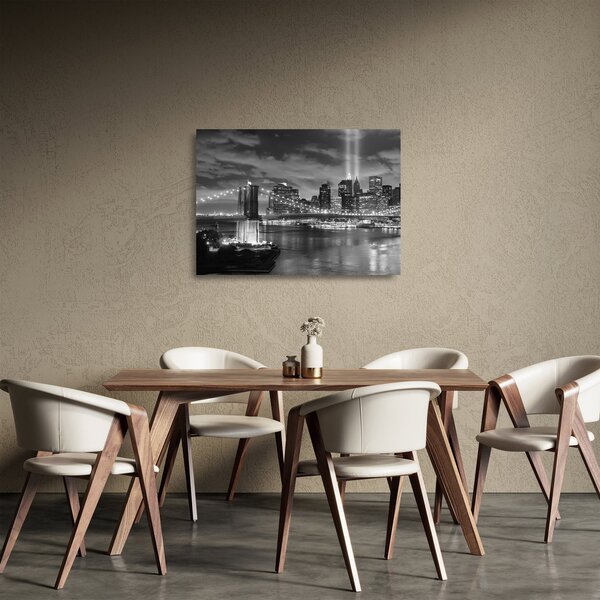 Sklenený obraz - Brooklynský most (70x50 cm)