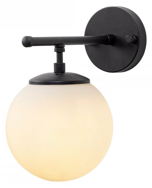 Opviq Nástenná lampa Roe čierna/biela