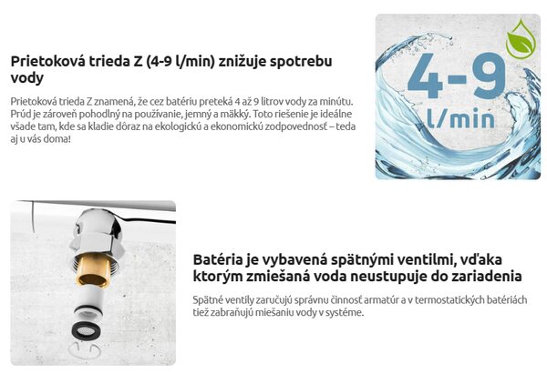 Deante Silia, drezová batéria s vyťahovacou spŕškou, chrómová, BQS_073M
