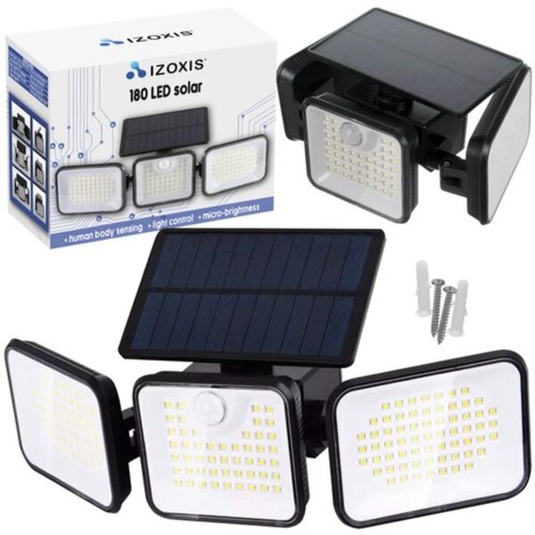 Solárna lampa 180 LED Izoxis 24889