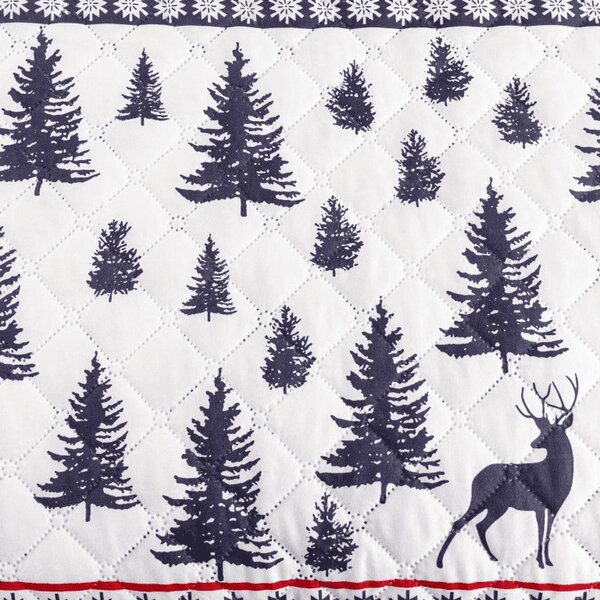 Prehoz na posteľ TWINKLE CHRISTMAS farebný Rozmer: 170 x 210 cm
