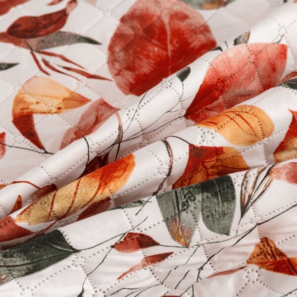 Prehoz na posteľ AUTUMN LEAVES farebný Rozmer: 170 x 210 cm