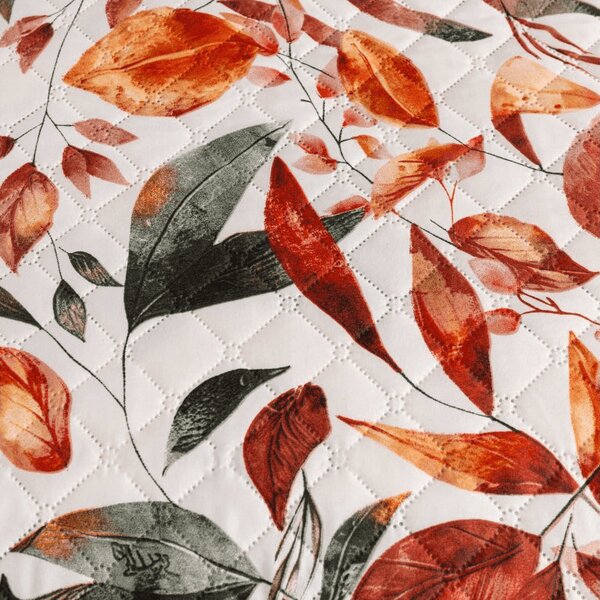Prehoz na posteľ AUTUMN LEAVES farebný Rozmer: 170 x 210 cm