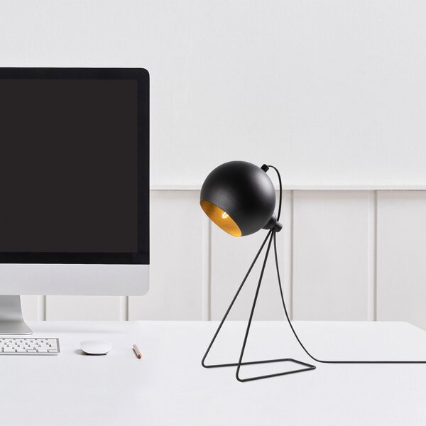 Opviq Stolová lampa Mixedo čierna