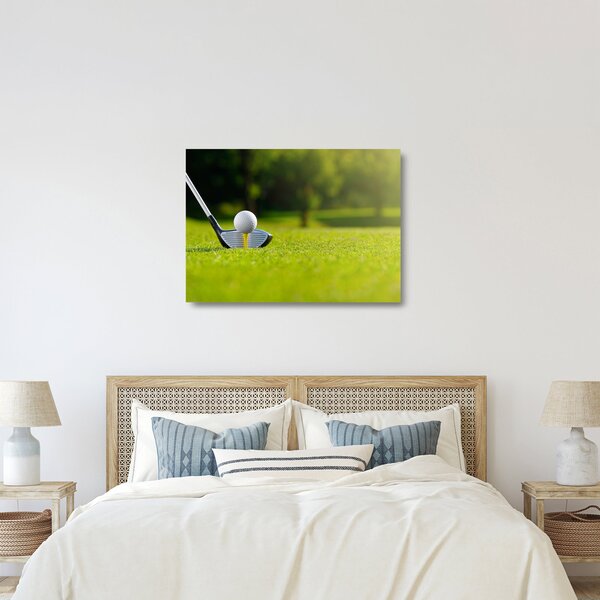 Sklenený obraz - Golf (70x50 cm)