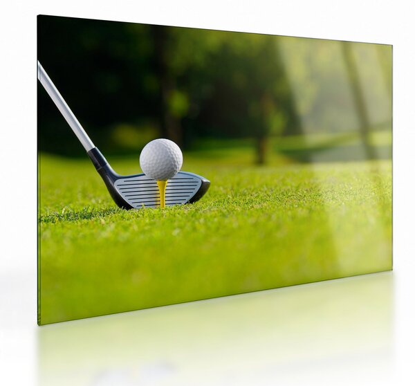 Sklenený obraz - Golf (70x50 cm)