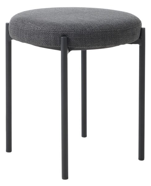 Tmavosivá kovová stolička Pelican – Unique Furniture