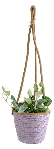 Závesný kvetináč TRIPOLIS 16 cm - viac farieb Farba: Fialová