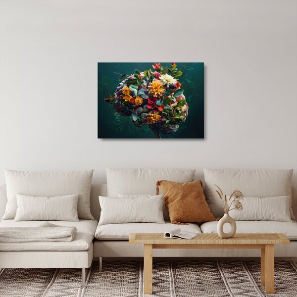 Sklenený obraz - Rozum (70x50 cm)