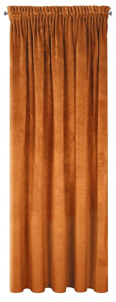 ZATEMŇOVACÍ ZÁVES NA PÁSKE VILLA 140X270 CM ORANŽOVÁ