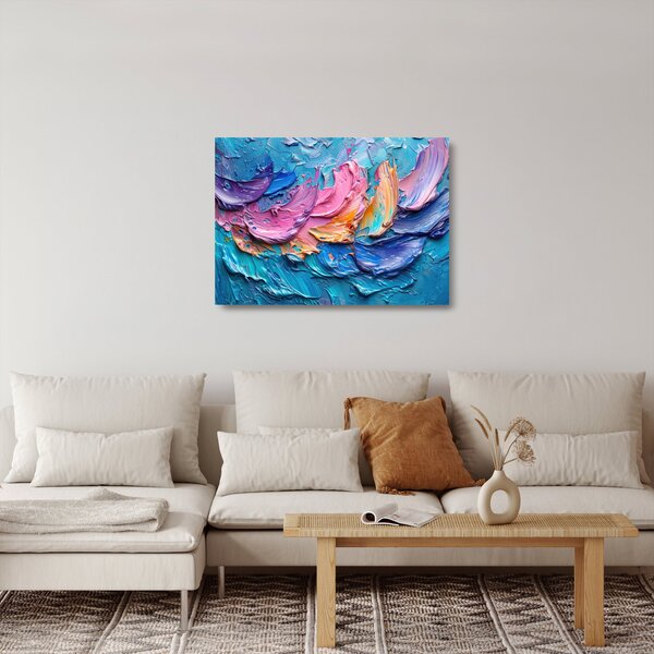 Sklenený obraz - Olejomaľba (70x50 cm)
