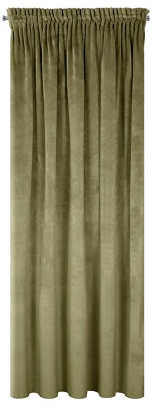 ZATEMŇOVACÍ ZÁVES NA PÁSKE RIA 140X270 CM OLIVOVÁ