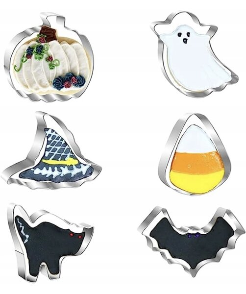 Vykrajovačky na sušienky Halloween 6ks