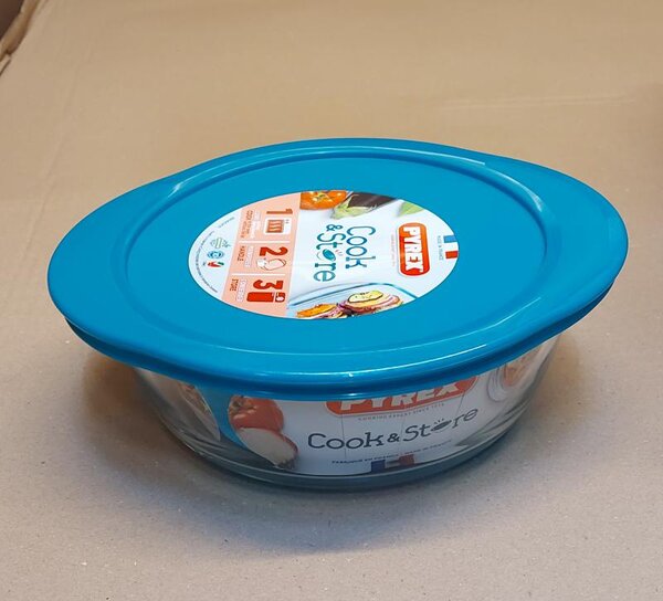 PYREX Cook&Store žiaruvzdorná nádobka s vekom 20 x 18 x 7 cm