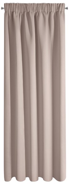 ZATEMŇOVACÍ ZÁVES NA PÁSKE ADLEY 135X270 CM PUDROVÁ