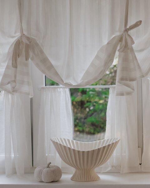 Dekoratívna misa Fountain Centrepiece Off White
