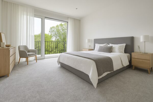 Condor Carpets , AKCIA: 60x280 cm Koberec metráž Sicily 373, šíře, šedá, filc, obývacia izba
