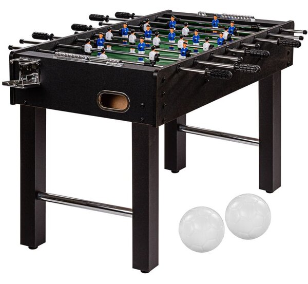 Stolný futbal čierny MDF 121 x 101 x 79 cm