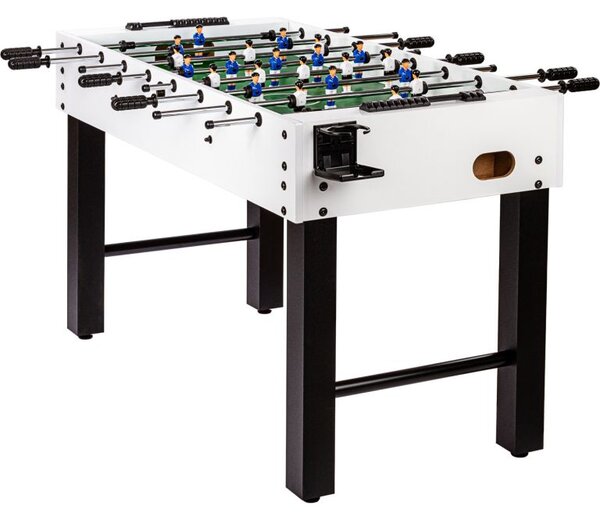 Stolný futbal Glasgow - 121 x 101 x 79 cm, biely
