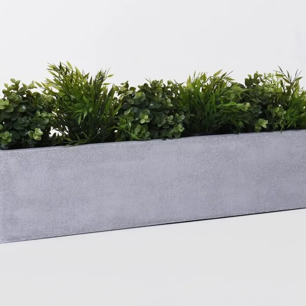 Hrantík FLOBO, sklolaminát, šírka 80 cm, sivá - beton design