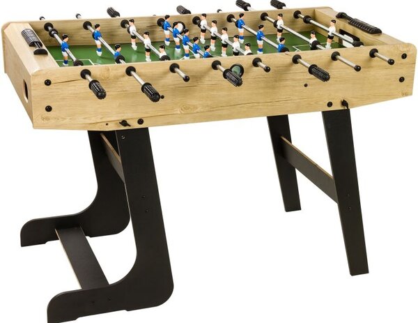 Stolný futbal BELFAST 121 x 101 x 79 cm - svetlé drevo