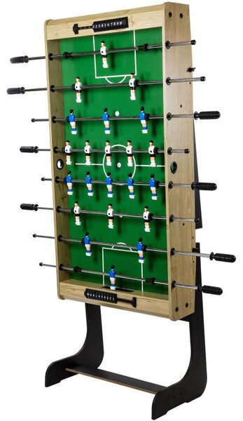 Stolný futbal BELFAST 121 x 101 x 79 cm - svetlé drevo
