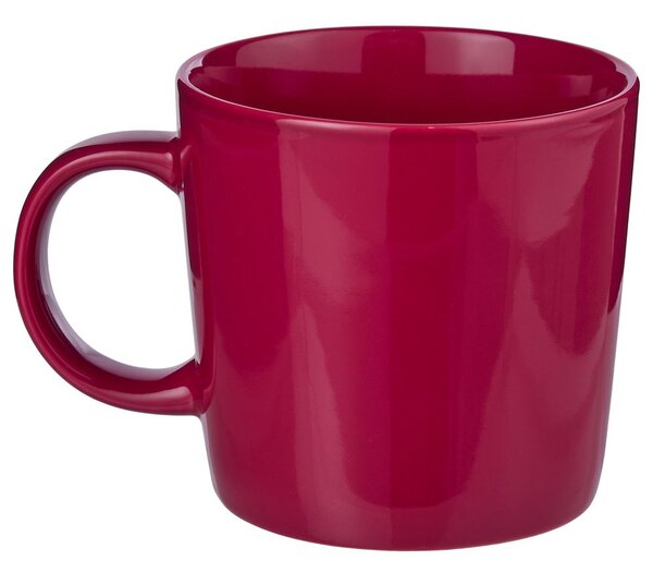 GOOD VIBES Hrnček "HoHoHo" 400 ml - červená