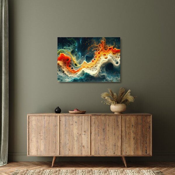 Sklenený obraz - Moderné abstrakcie (70x50 cm)