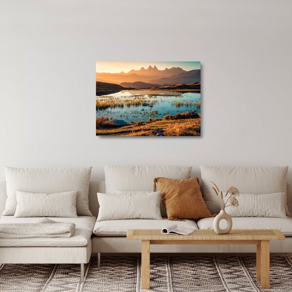 Sklenený obraz - Lac Guichard (70x50 cm)