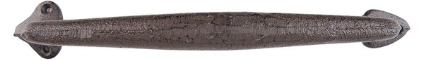 Hnedá liatinová úchytka/ madlo - 31*4*5 cm - Clayre & Eef