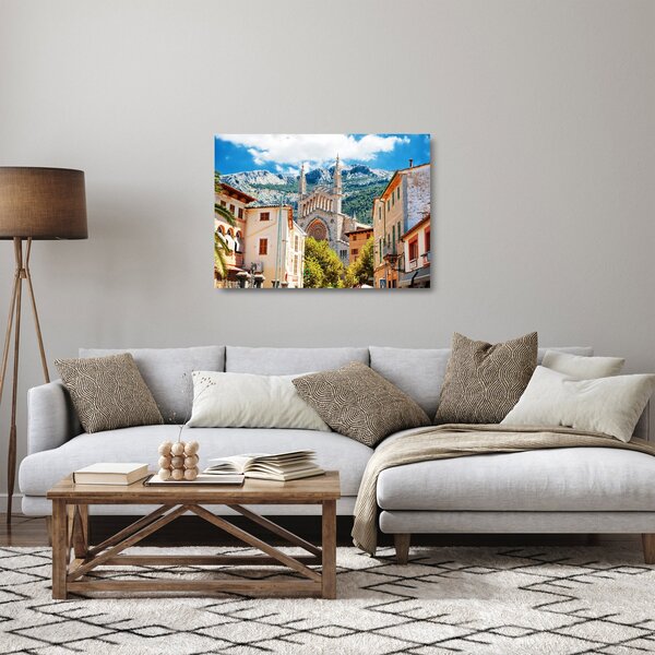 Sklenený obraz - Sóller, Mallorca (70x50 cm)