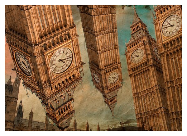 Sklenený obraz - Big Ben, Londýn (70x50 cm)