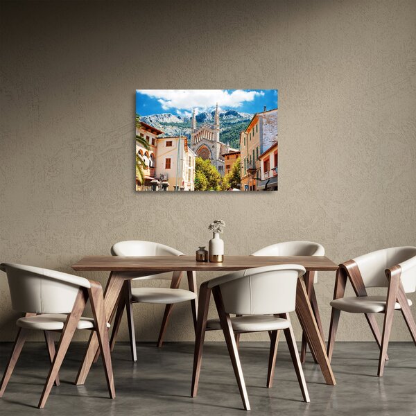 Sklenený obraz - Sóller, Mallorca (70x50 cm)