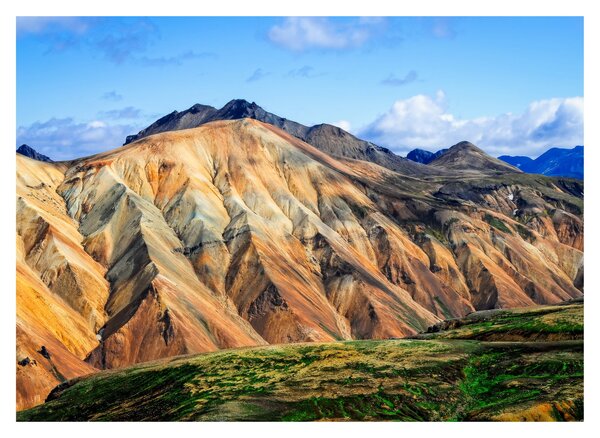 Sklenený obraz - Landmannalaugar (70x50 cm)